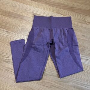 NVGTN VIOLET CONTOUR SEAMLESS LEGGINGS
